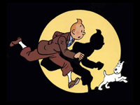 Logotyp för Tintin